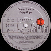 Gruppo Sportivo : Copy Copy (LP, Album, RP)
