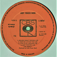 Andy Fraser Band : Andy Fraser Band (LP, Album)