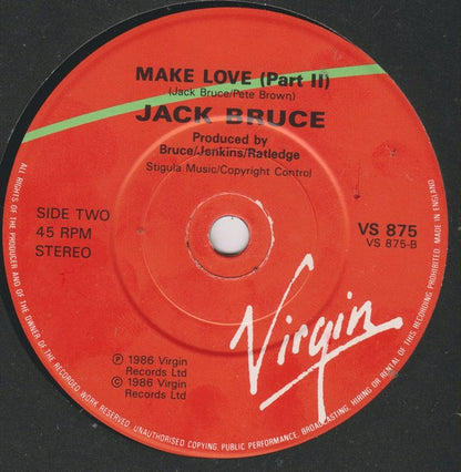 Jack Bruce : I Feel Free (7", Single)