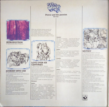 Eloy : Power And The Passion (LP, Album, RP, Gat)