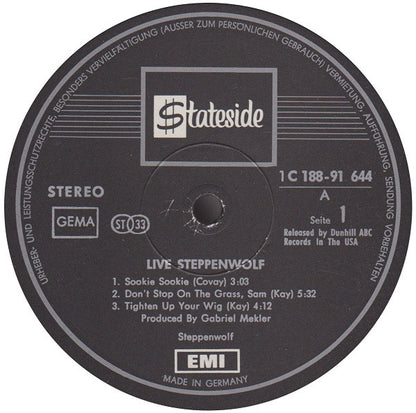 Steppenwolf : Live (2xLP, RP)
