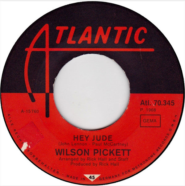 Wilson Pickett : Hey Jude (7", Single)