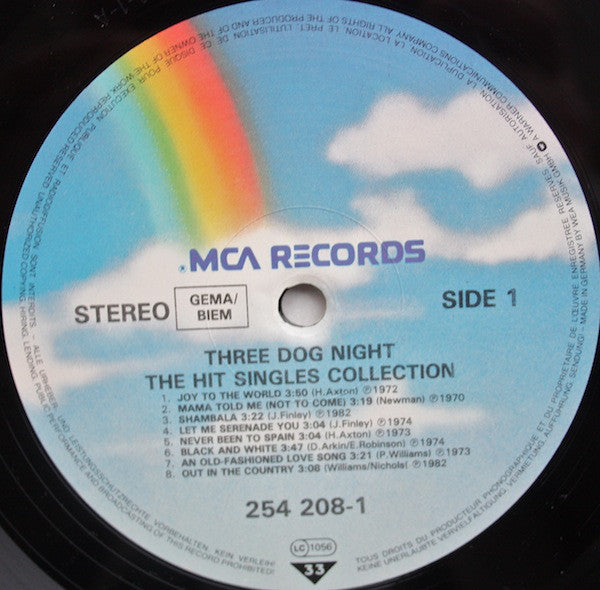 Three Dog Night : The Hit Singles Collection (LP, Comp)