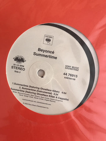 Beyoncé : Summertime (12", Single)