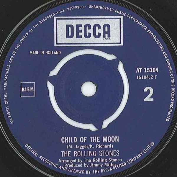 The Rolling Stones : Jumpin' Jack Flash (7", Single, Mono)