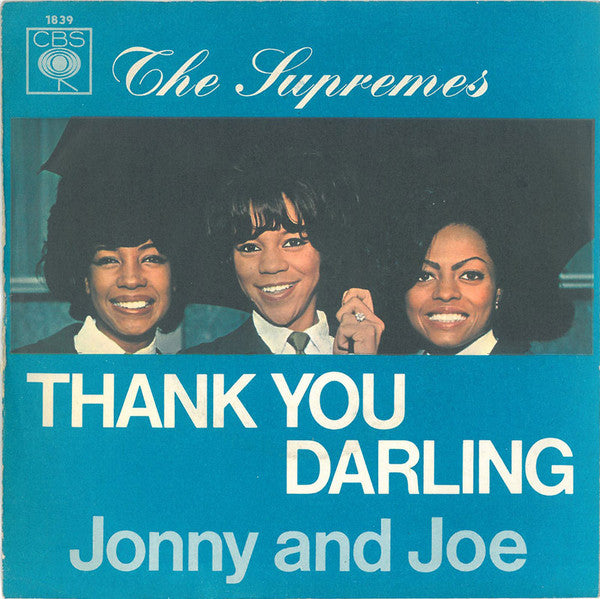 The Supremes : Thank You Darling (7", Single)