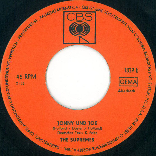 The Supremes : Thank You Darling (7", Single)