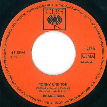 The Supremes : Thank You Darling (7", Single)