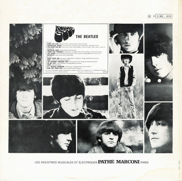 The Beatles : Rubber Soul (LP, Album, RE)