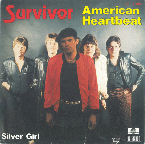 Survivor : American Heartbeat (7", Single)