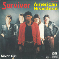 Survivor : American Heartbeat (7", Single)