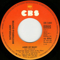 Sutherland Brothers & Quiver : Arms Of Mary (7", Single)