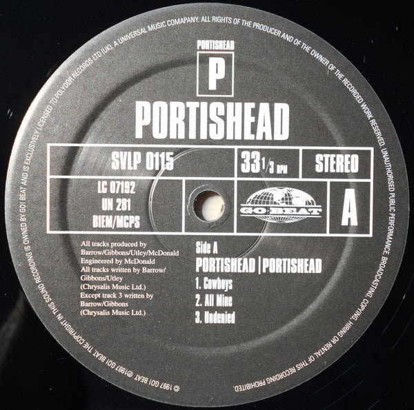 Portishead : Portishead (2xLP, Album, Ltd, RE, 180)