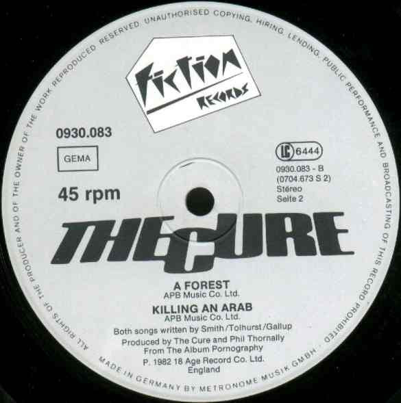 The Cure : A Single (10", Single)