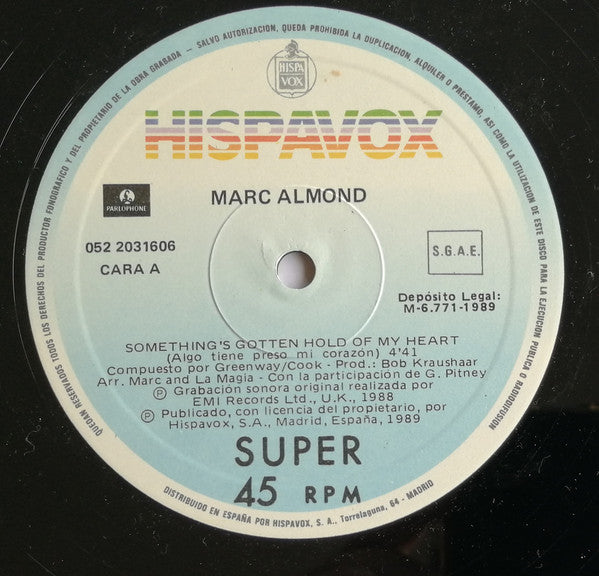 Marc Almond Featuring Special Guest Star Gene Pitney : Something's Gotten Hold Of My Heart (12", Maxi)