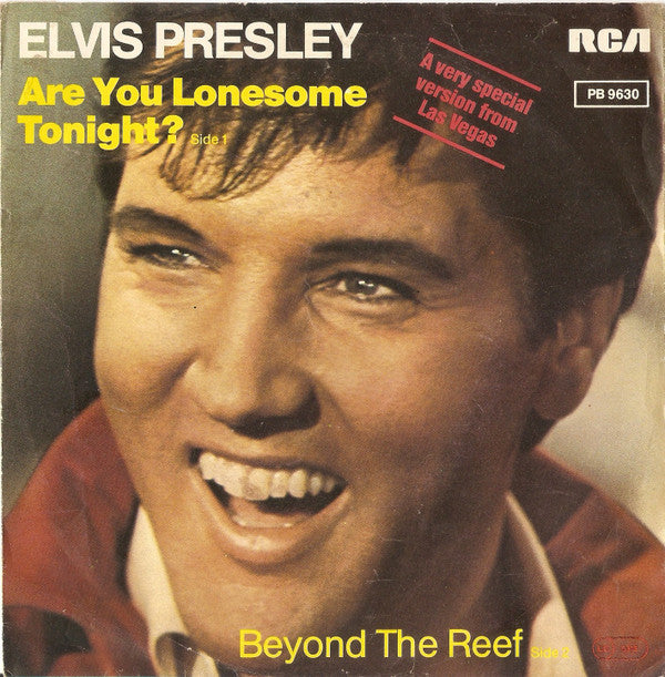 Elvis Presley : Are You Lonesome Tonight? (7", Single)
