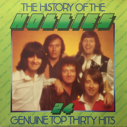 The Hollies : The History Of The Hollies - 24 Genuine Top Thirty Hits (2xLP, Comp, Mono)
