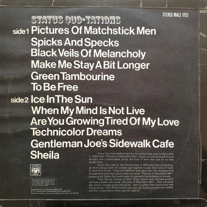 Status Quo : Status Quo-Tations (LP, Comp)