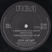 Rick Astley : Never Gonna Give You Up (12", Single, Lyn)