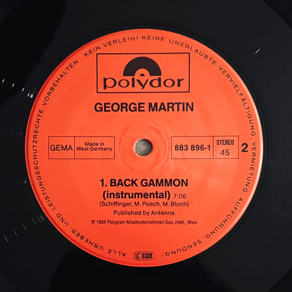 George Martin (3) : Backgammon (12", Maxi)