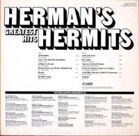 Herman's Hermits : Greatest Hits (LP, Comp, RE)