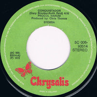 Procol Harum : Conquistador (7", Single)