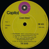 The Band : Stage Fright (LP, Album, Gre)