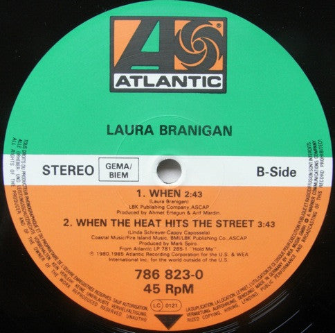 Laura Branigan : I Found Someone (12")