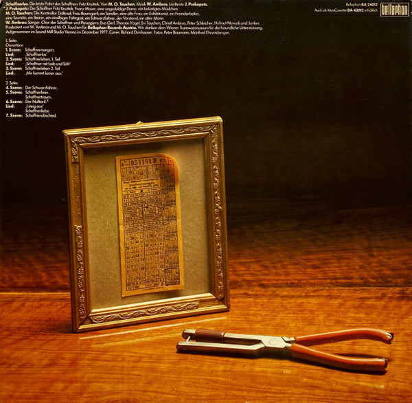 Wolfgang Ambros / Manfred Tauchen / Joesi Prokopetz : Schaffnerlos (LP, Album)