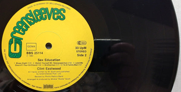 Clint Eastwood : Sex Education (LP, Album)