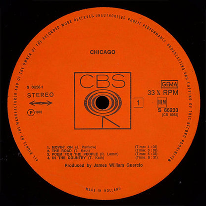 Chicago (2) : Chicago (2xLP, Album, Gat)