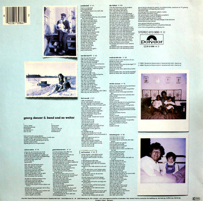 Georg Danzer : Und So Weiter (LP, Album)