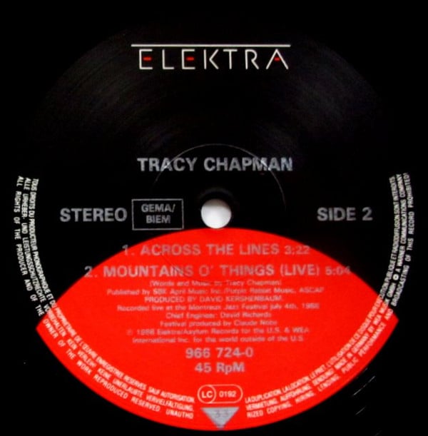 Tracy Chapman : Baby Can I Hold You (12")