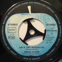 Ringo Starr : Back Off Boogaloo / Blind Man (7", Single)