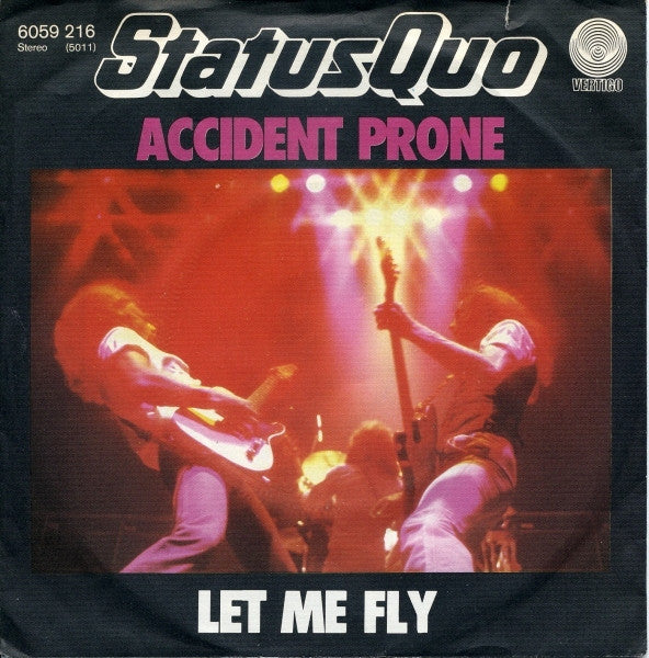 Status Quo : Accident Prone (7", Single)