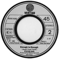 Status Quo : Something About You Baby I Like (7", Single)