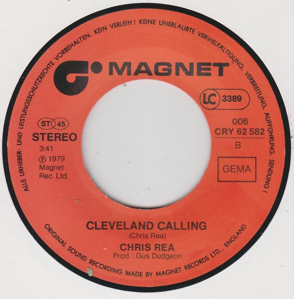 Chris Rea : Diamonds (7", Single)