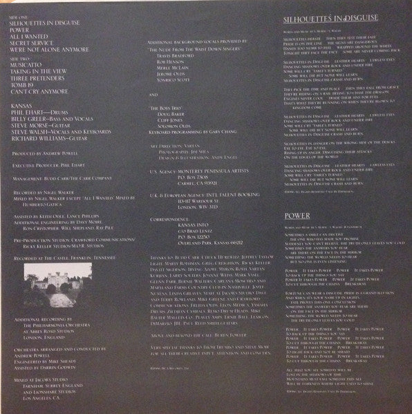 Kansas (2) : Power (LP, Album)