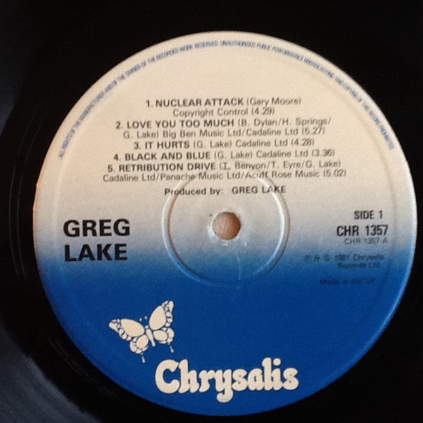 Greg Lake : Greg Lake (LP, Album)
