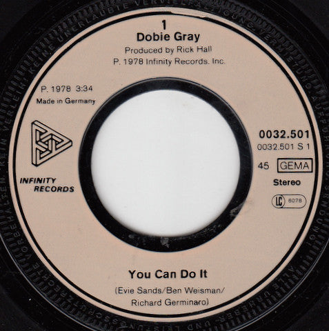 Dobie Gray : You Can Do It (7", Single)