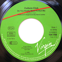 Culture Club : Do You Really Want To Hurt Me (7", Single, Pap)