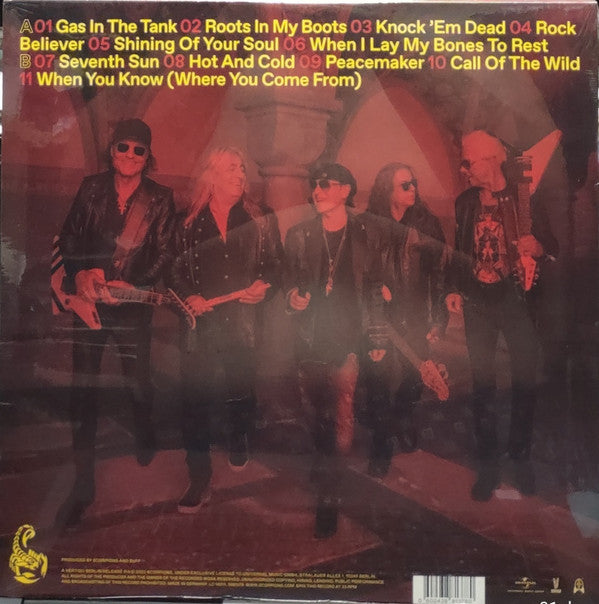 Scorpions : Rock Believer (LP, Album, 180)