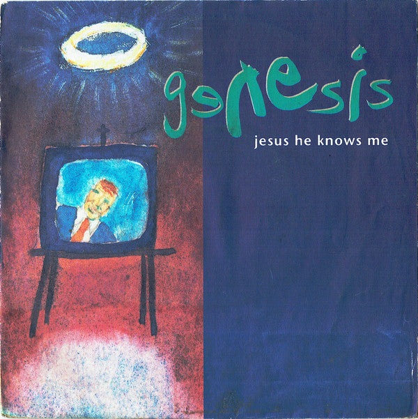 Genesis : Jesus He Knows Me (7", Single)