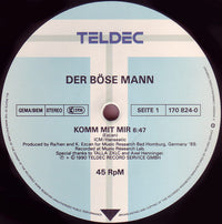 Der Böse Mann : Kommt Mit Mir (12")