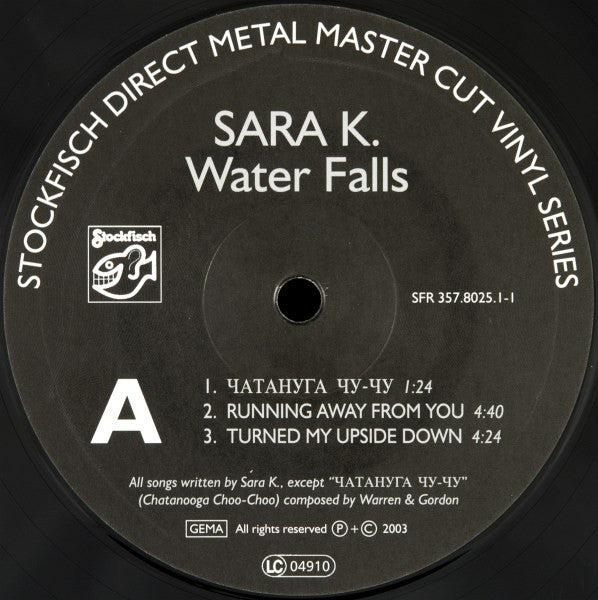 Sara K. : Water Falls (2xLP, Album)