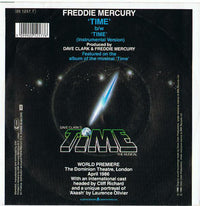 Freddie Mercury : Time (7", Single)