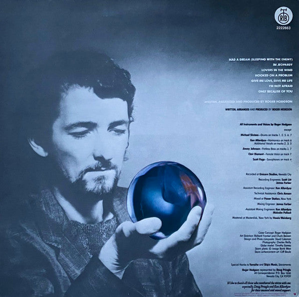 Roger Hodgson : In The Eye Of The Storm (LP, Album)