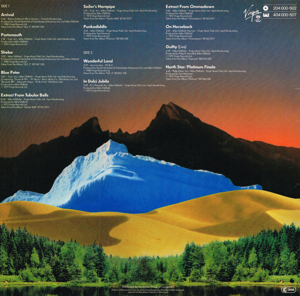 Mike Oldfield : Music Wonderland (LP, Comp)