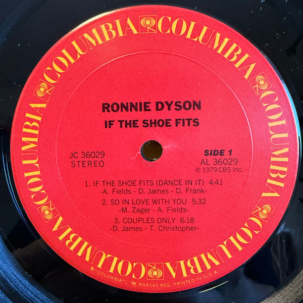 Ronnie Dyson : If The Shoe Fits (LP, Album)