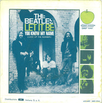 The Beatles : Let It Be (7", Single, M/Print)
